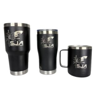 Mugs with Straight Jacket Armory LOGO