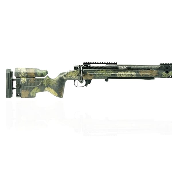 22 Creedmoor Nightstalker Rifle chassis closeup
