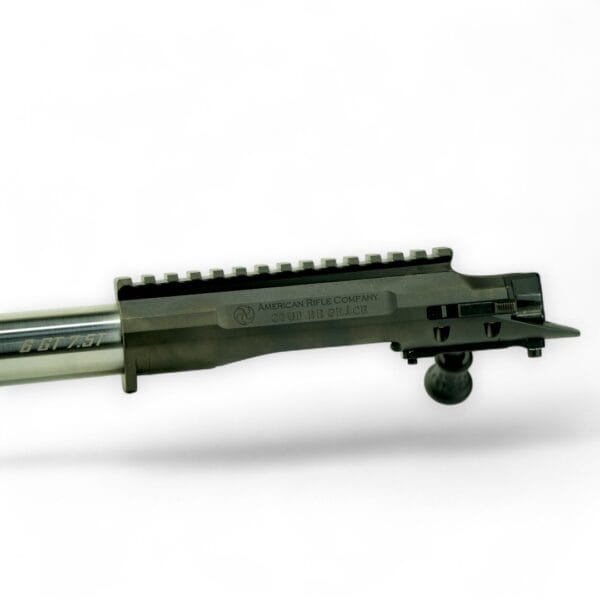 Coup de Grace barreled action left side close up