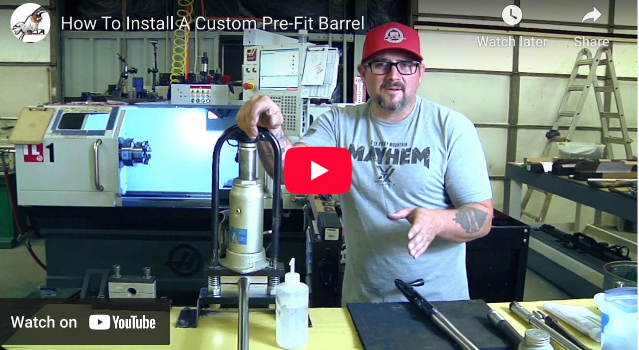 How to install a pre-fit barrel