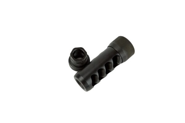 Area 419 Side Winder Self timing muzzle brake top view