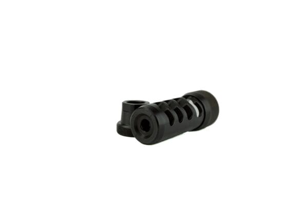 Area 419 Side Winder Self timing muzzle brake front view