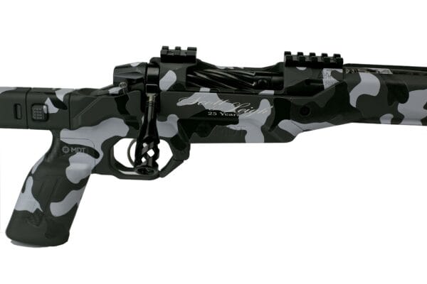 25th Anniversary Matching Rifles His and Hers close up Bolt Action on His