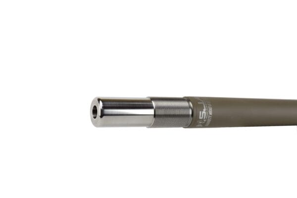 Barrett MRAD barrel 6GT 7.5T close up view on threading
