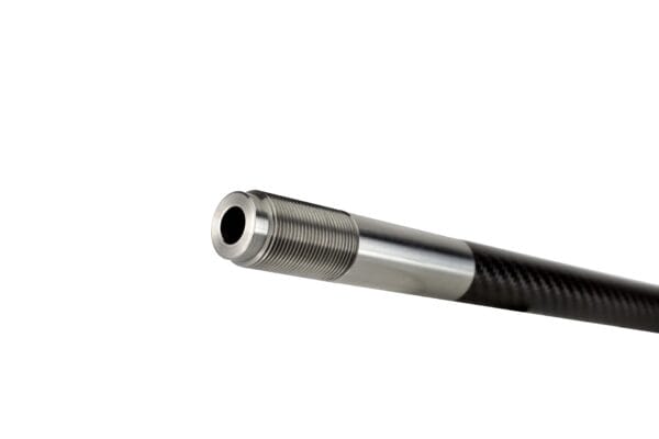 Pre-fit Sig Cross rifle barrel for sale, 7 SAW close up on threading