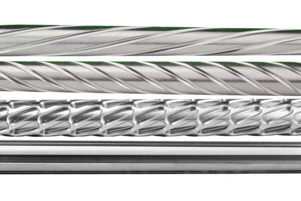 New in house fluting barrel options by Straight Jacket Armory including ; straight, slow, fast, and death pill