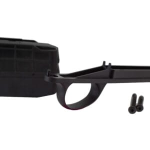 Tikka factory BDM including trigger guard and magazine close up