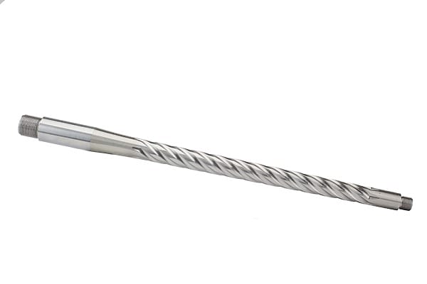 Prefit Tikka 7PRC AW2 Stainless Steel Barrel with Fast spiral fluting by Straight Jacket Armory full view